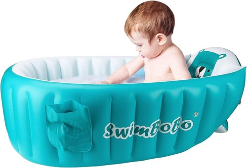 Inflatable baby bath - baby, tub